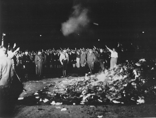 http://en.wikipedia.org/wiki/Nazi_book_burnings